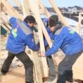 Hoe wordt een heupdak ondersteund?